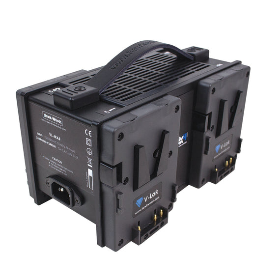 HAWK-WOODS VL-MX4 QUAD CHARGER - The Film Equipment Store