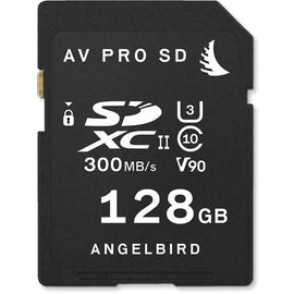 Angelbird 128GB AV Pro UHS-II SDXC Memory Card (V90) - The Film Equipment Store