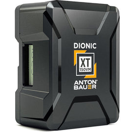 Anton Bauer Dionic XT Range - 90 / 150 - Gold / V-Lock Mount - The Film Equipment Store