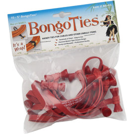 BongoTies Standard 5" Elastic Cable Ties (10 Pack) - Various Colours - The Film Equipment Store - The Film Equipment Store
