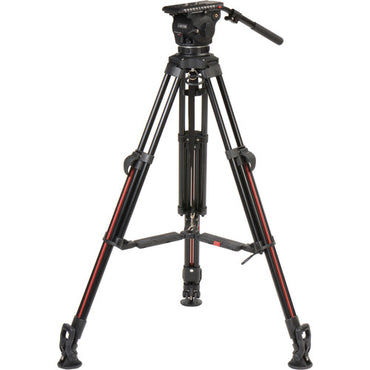 Cartoni Focus 12 Fluid Head with 2-Stage Aluminum Smart-Stop SDS Tripod System - The Film Equipment Store