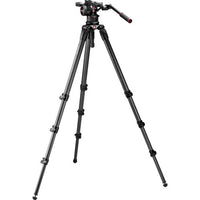 Manfrotto Nitrotech N12 & 536 Carbon Fiber Single Legs Tripod System - The Film Equipment Store
