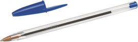Bic Cristal Ballpoint Pen Medium Blue (Pack of 8)