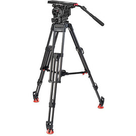 OConnor Ultimate 2560 Fluid Head & 60L 150mm Bowl Tripod with Mid-Level Spreader - C2560-60L150-M - The Film Equipment Store