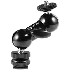 SmallRig Double Ball Head with Cold Shoe & 1/4"-20 Stud 1135 - The Film Equipment Store