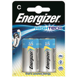 Engergizer High Tech C Battery - 2 Pack
