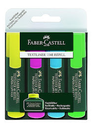 Faber-Castell Assorted colour highlighters - Pack Of 4 - The Film Equipment Store