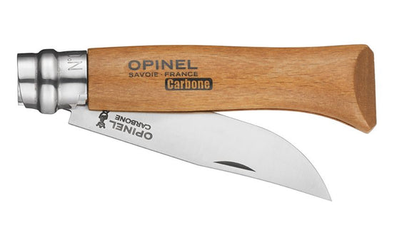 Opinel N°08 Carbon Pocket Knife - The Film Equipment Store